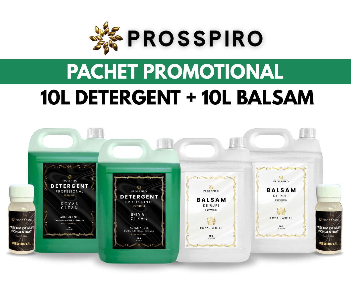 PACHETUL FAMILIEI: 2x 5L Detergent
