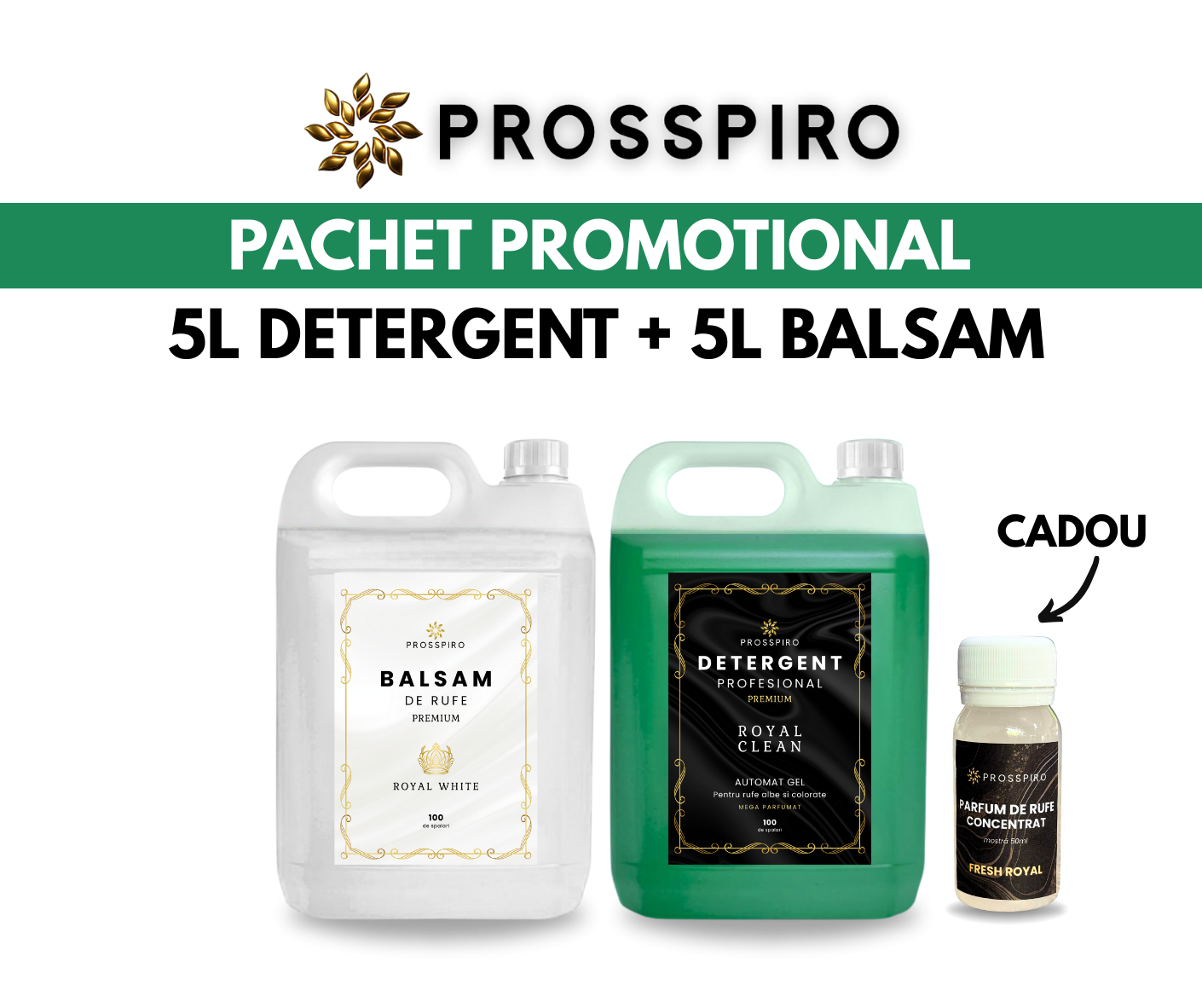 PACHETUL 1+1: 1x 5L Detergent