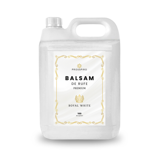 Balsam de rufe "ROYAL WHITE" (5L) pentru rufe albe și colorate