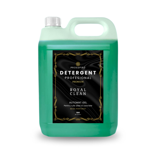 Detergent Premium "ROYAL CLEAN" (5L) pentru rufe albe și colorate