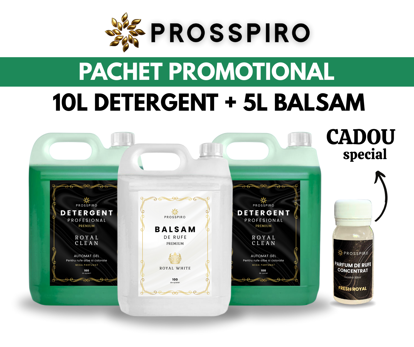 PACHET: 2x Detergent Premium 
